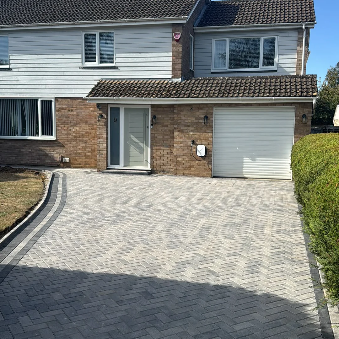 Driveway & Patio project by Stonebase Driveways Ltd in St Albans